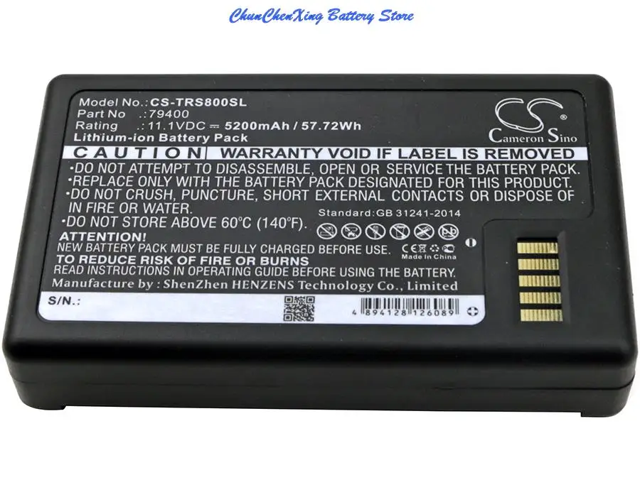 5200mAh/6800mAh Battery for Trimble S3 Total Station,S5,S6,S7,S8,VX,S9,SPS610,SPS620,SPS700,SPS710,SPS720,SPS730