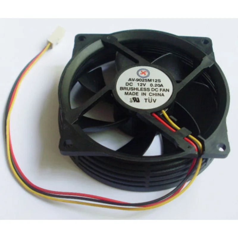 Z  Brushless DC Cooling Round CPU Fan 12V 0.2A 92mmx92mmx25mm 9025 7 blade 3pin