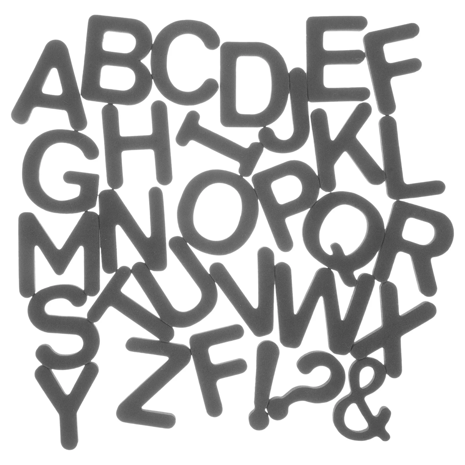 1Set Magnetic Foam Letters Eva Foam Alphabet Magnets Educational Alphabet Magnets for Refrigerator Whiteboard Home School