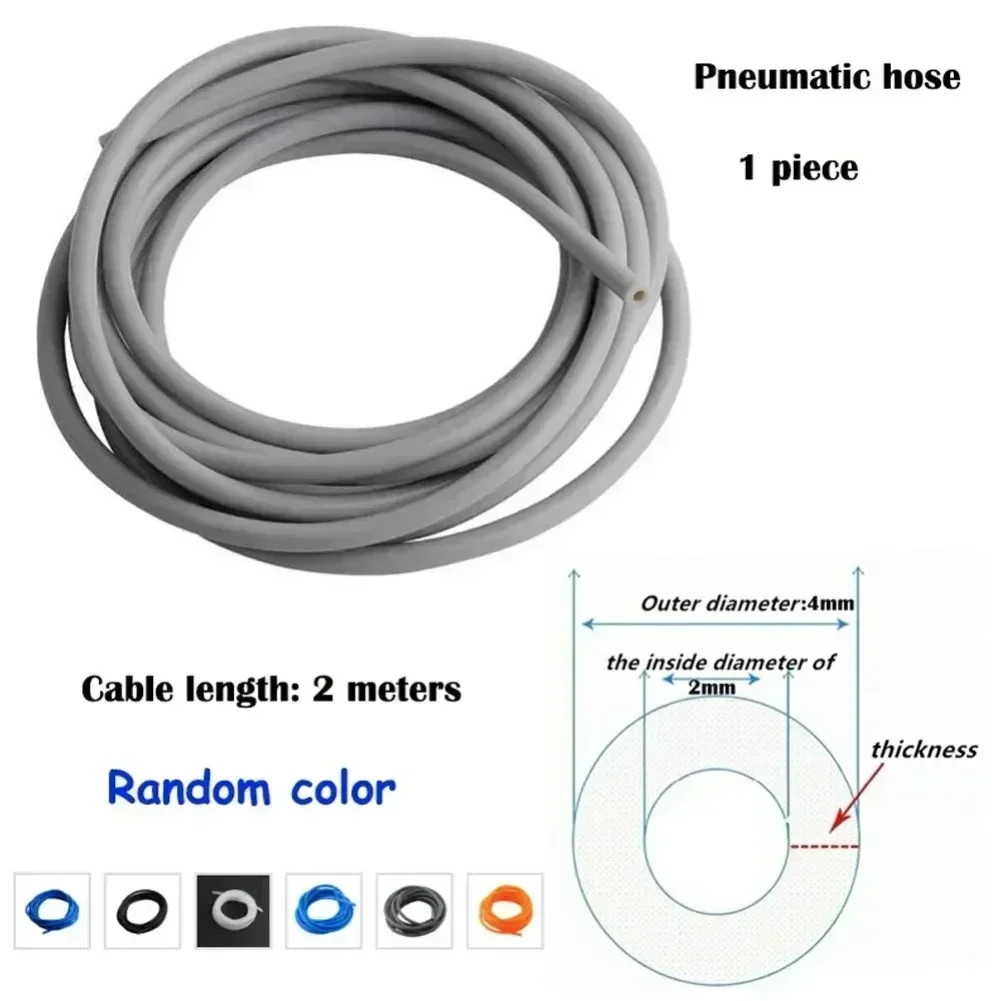 MOC Building Blocks Pneumatic Part Barometer Pump Cylinder Push Rod Switch Hose Air Tank Compatible with Leduo 42043 47225 61904