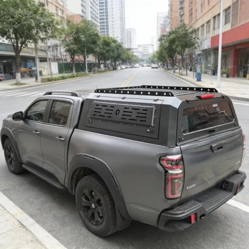 Steel Pickup Trucks Hard Type Topper Camper Canopy for Tundra Ram1500 2500 GWM Cannon Poer Sturdy Durable Corrosion protection