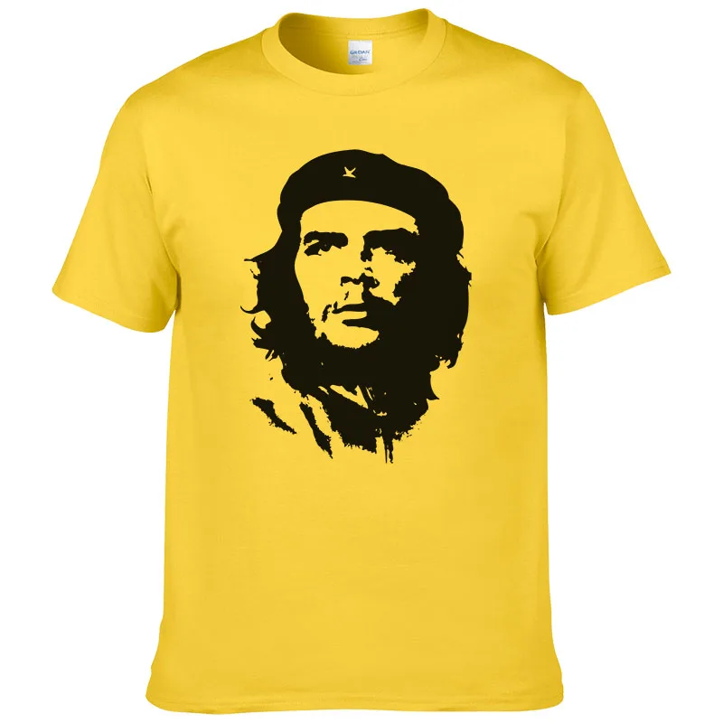 2024 Summer Fashion Che Guevara T Shirt Men Cotton Cool High Quality Printed Tops Short Sleeves Tees #047