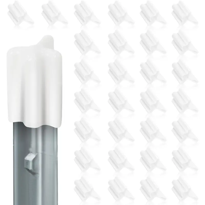 AT63-50Pcs T Post Safety Caps Safe T-Post Caps T Post Topper White