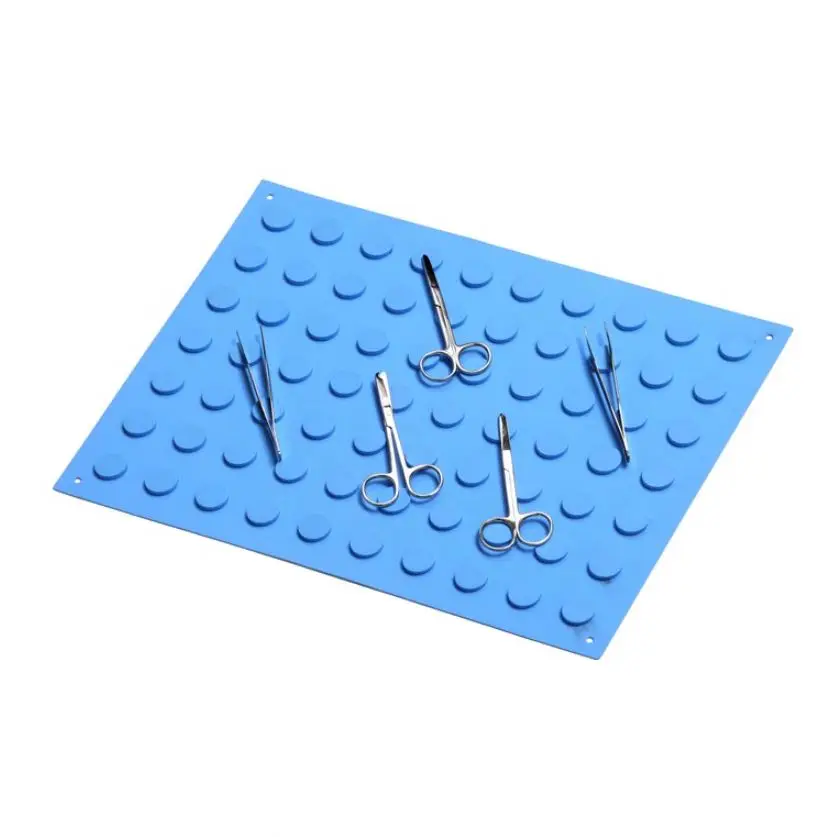 custom brand  Flexible and Anti-slip  silicone mat for surgicsal instrument