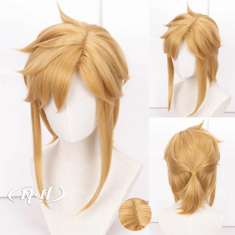 

ND Link Cosplay Wigs Game Cos Cosplay Hair Wigs for Game Comic Con Coser Costume Theme Party Heat Resistant Synthetic