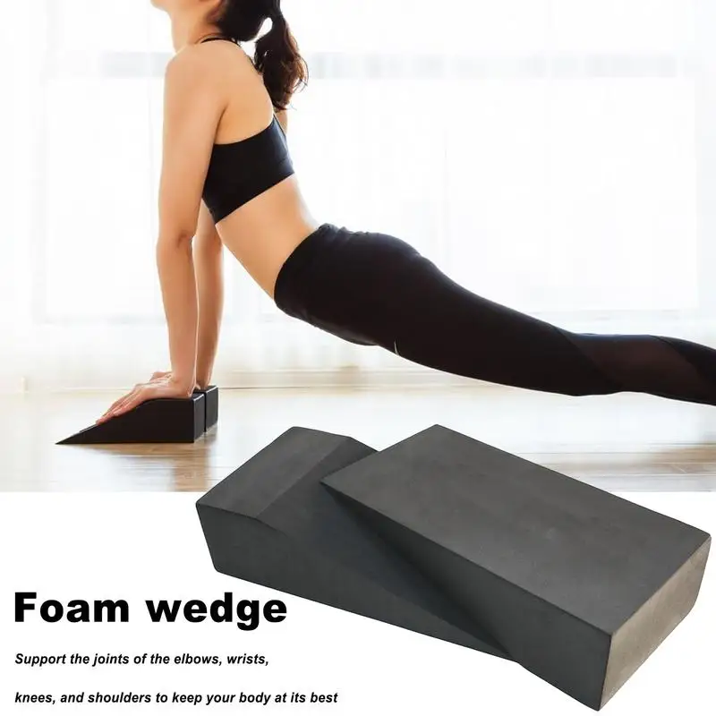 NEW Yoga Wedge Squat Wedge Non-Slip Slant Board Extender Foot Stretcher Yoga Foam Block Gym Equipment Yoga Accessories