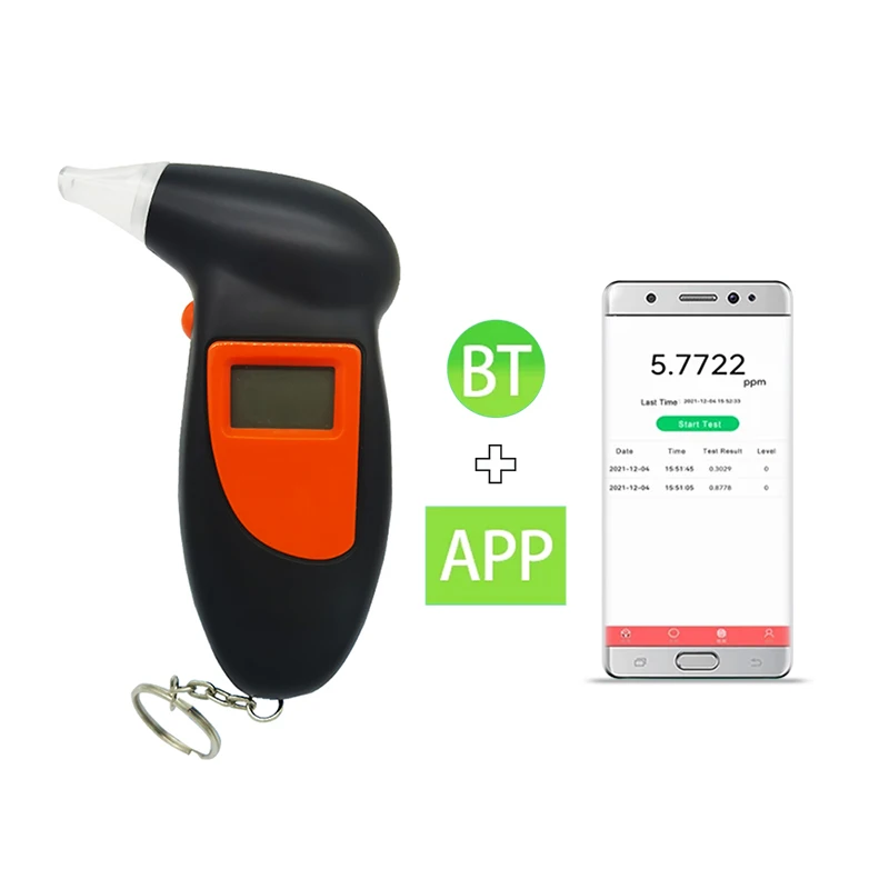 KT-68B Newest Wireless & App Ketone Breath Tester Meter Detector for Fat Burning Weight Loss Ketogenic Ketosis Keto
