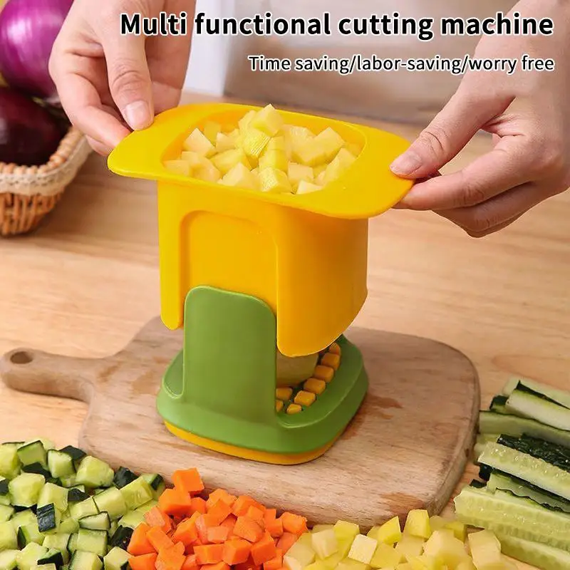 Multifunctional Vegetable Chopper Dicer With Fast Dicing And Labor Saving Design Perfect For Home Kitchen Meal Prep Cooking