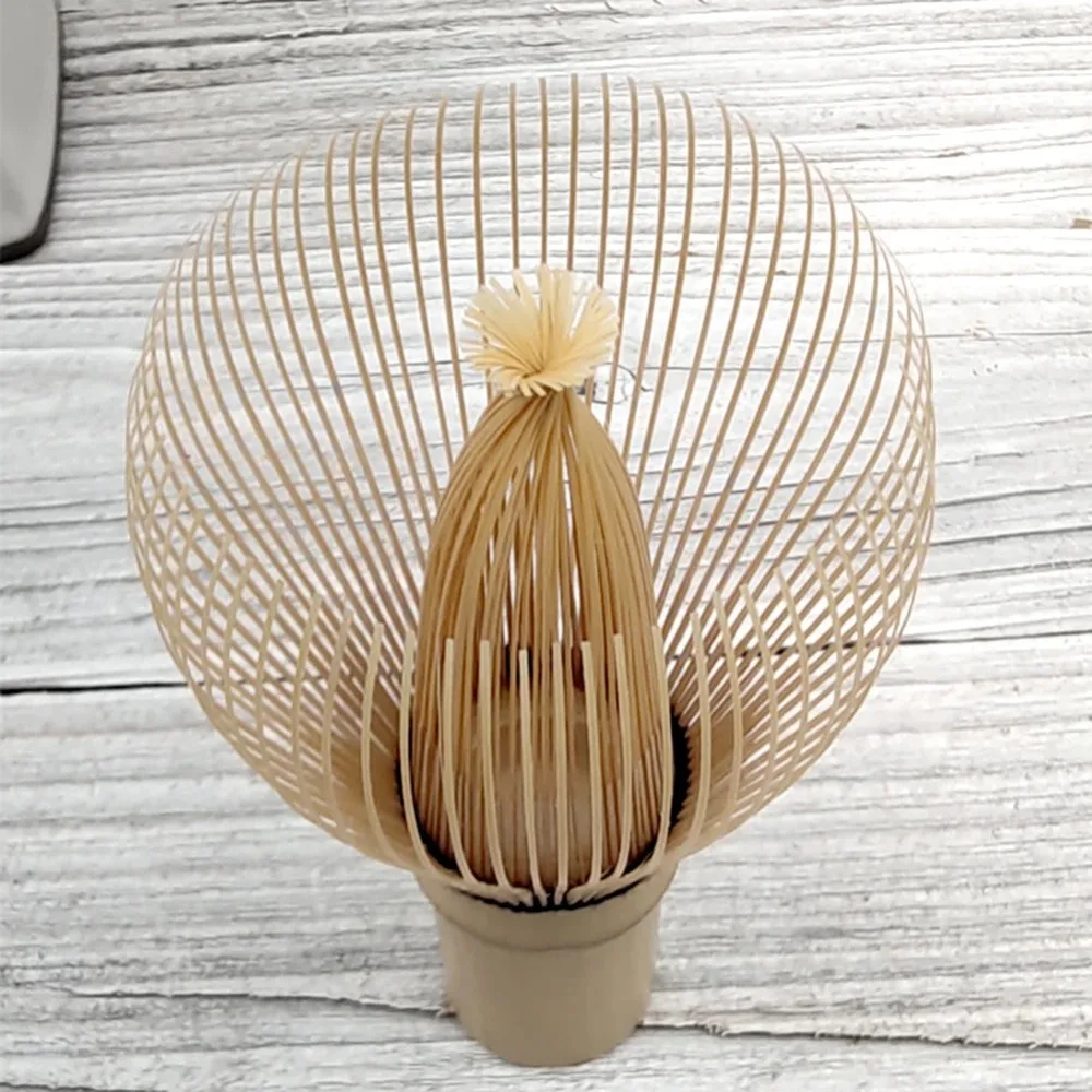 Batidor Matcha de bambú tradicional, batidor de té verde Matcha multifuncional reutilizable en polvo, juego de té japonés, cepillo de bambú, regalos