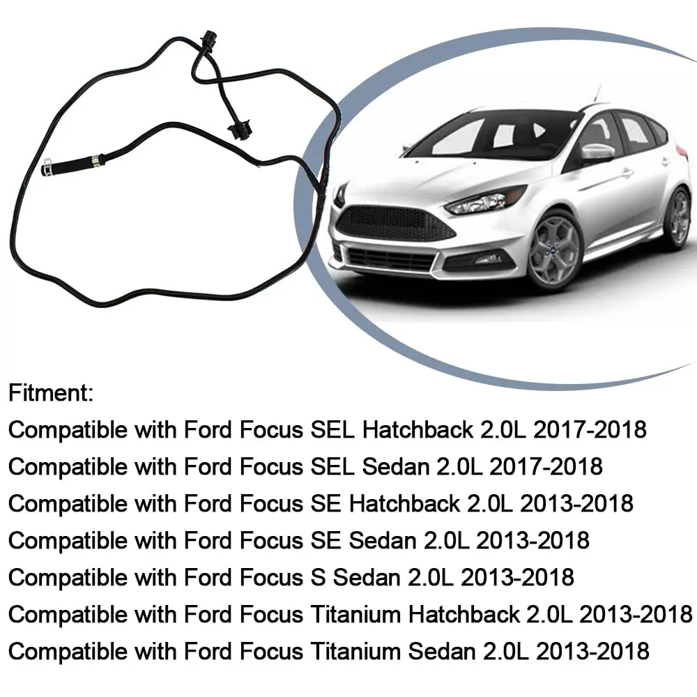 BV618K012KF Kühler-Kühlmittelbehälter-Schlauch für Ford Focus 2.0L L4 2012-2018 Motorkühlmittelbehälter-Schlauch – Detail 6