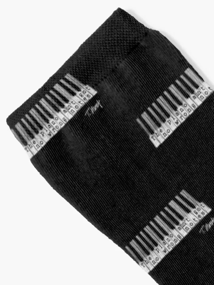 The Piano ain't got No Wrong Notes Socks kawaii heated warm winter Socks Men's Women's