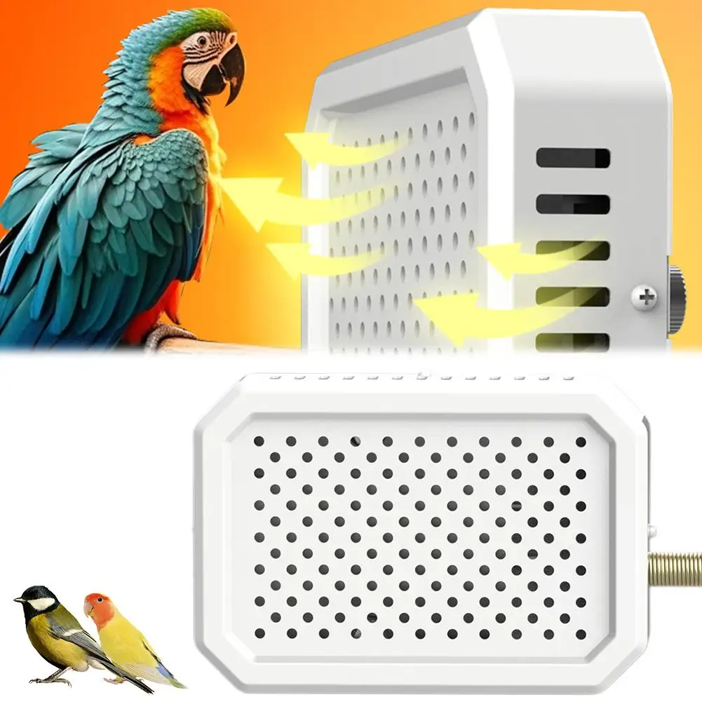 Picture 4: Energy Saving Bird Cage Heater with Constant Temperature Control Waterproof Dustproof Adjustable Bracket Bite Resistant for I5F2