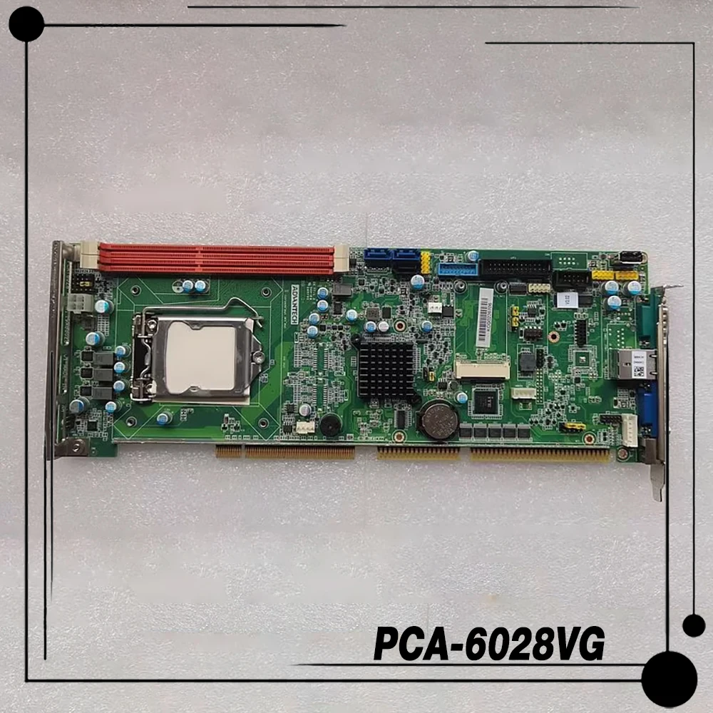 

PCA-6028 PCA-6028VG-00A1E Suitable For Advantech Industrial Control Motherboard LGA1150 H81 Single Network Card PCA-6028VG
