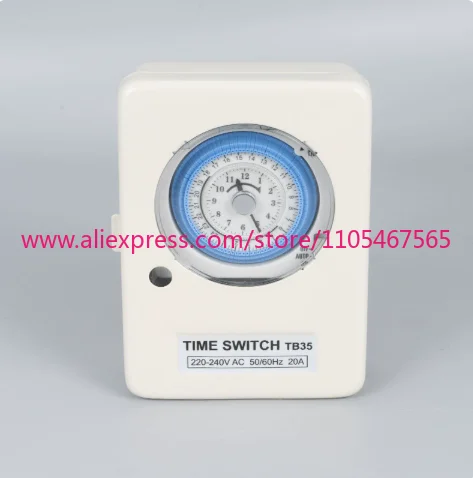1PCS TB35N Iron Box with Battery Industrial Timer Timing Switch Excellent Quality Time Control Switch Time Relay