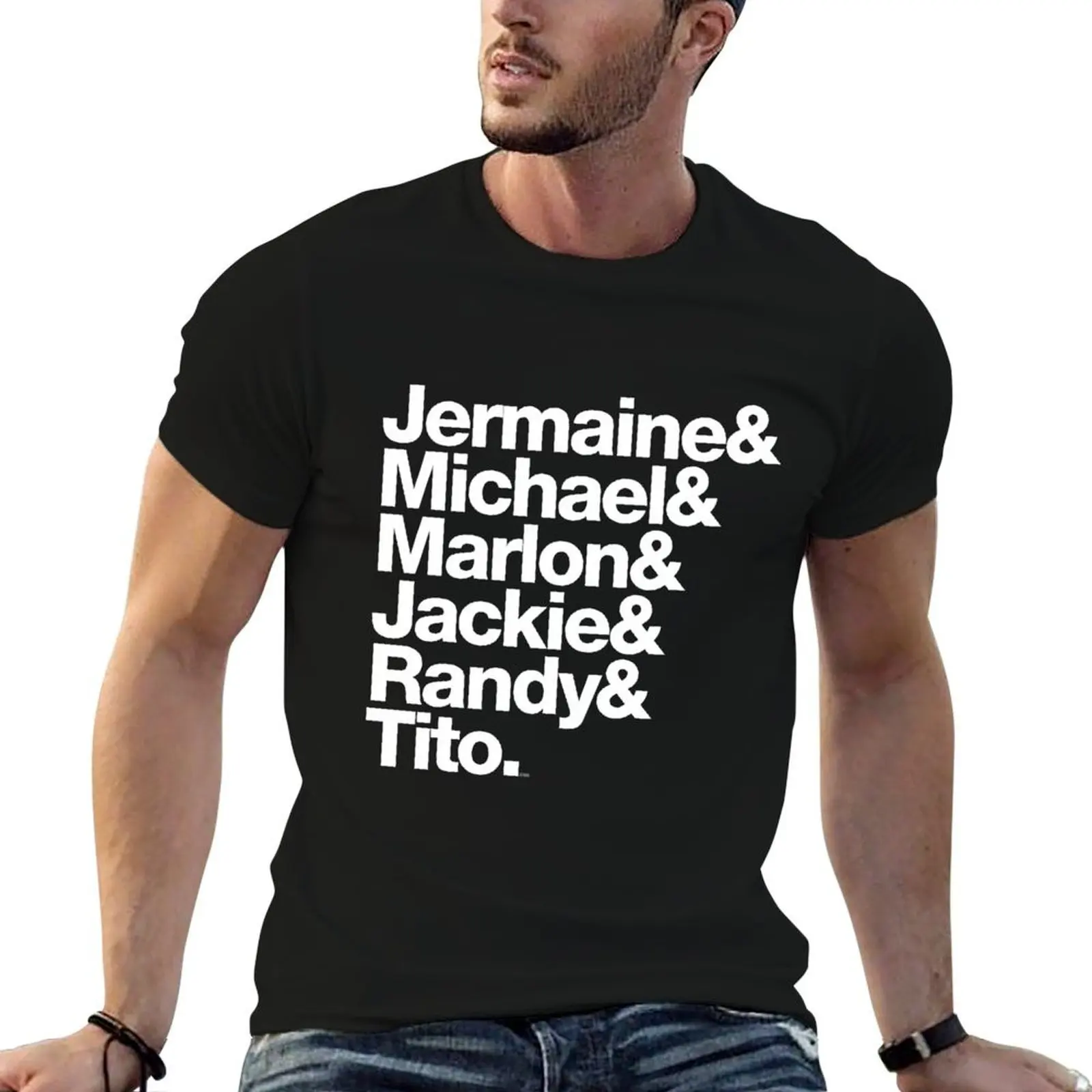 

The Jacksons - Don't Forget About Randy! T-Shirt t shirt man plain t shirts for man pack cotton T-Shirt