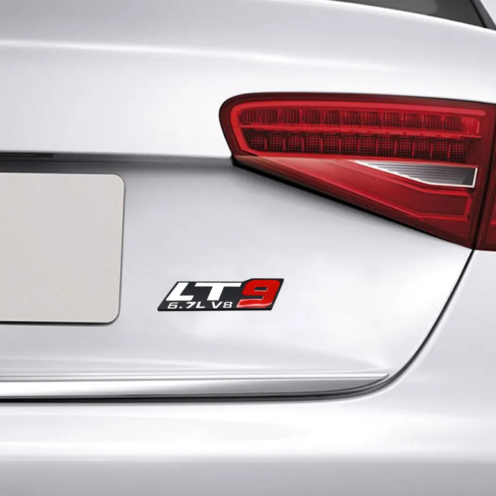 1 Stücke Auto Styling Metall Autos Emblem Aufkleber Abzeichen Logos Aufkleber V8 LT1/LS3/LT9 Für Dodge Universal Autos
