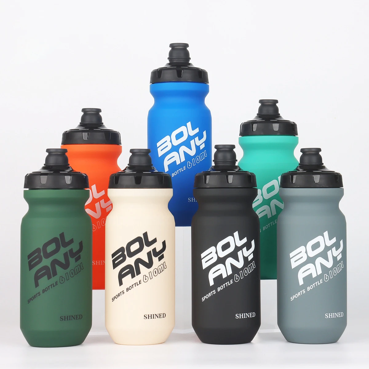 

610ML PP Bicycle Water Bottle Squeeze Out Water Leak-Proof Cycling Outdoor Sports Water Bottle Fitness Plastic Water Cup