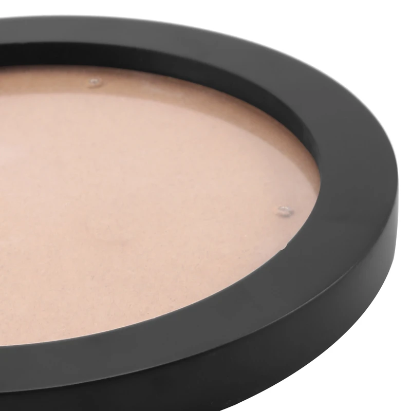 Cornici rotonde in legno regalo creativo fai da te appeso a parete porta foto in legno decorazione della casa