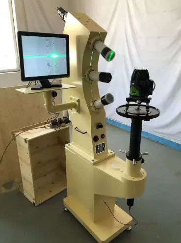 Quality Table Optical Digital Optical Collimator with 5 Tubes for Total Station  Calibrate Survey Equipment