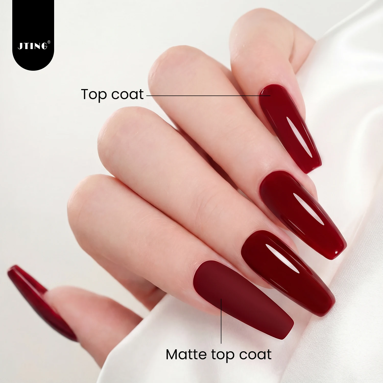 Jting 1pc 250g couche de finition professionnelle Nail Art couche de finition longue durée Anti-taches vernis Gel fonctionnel