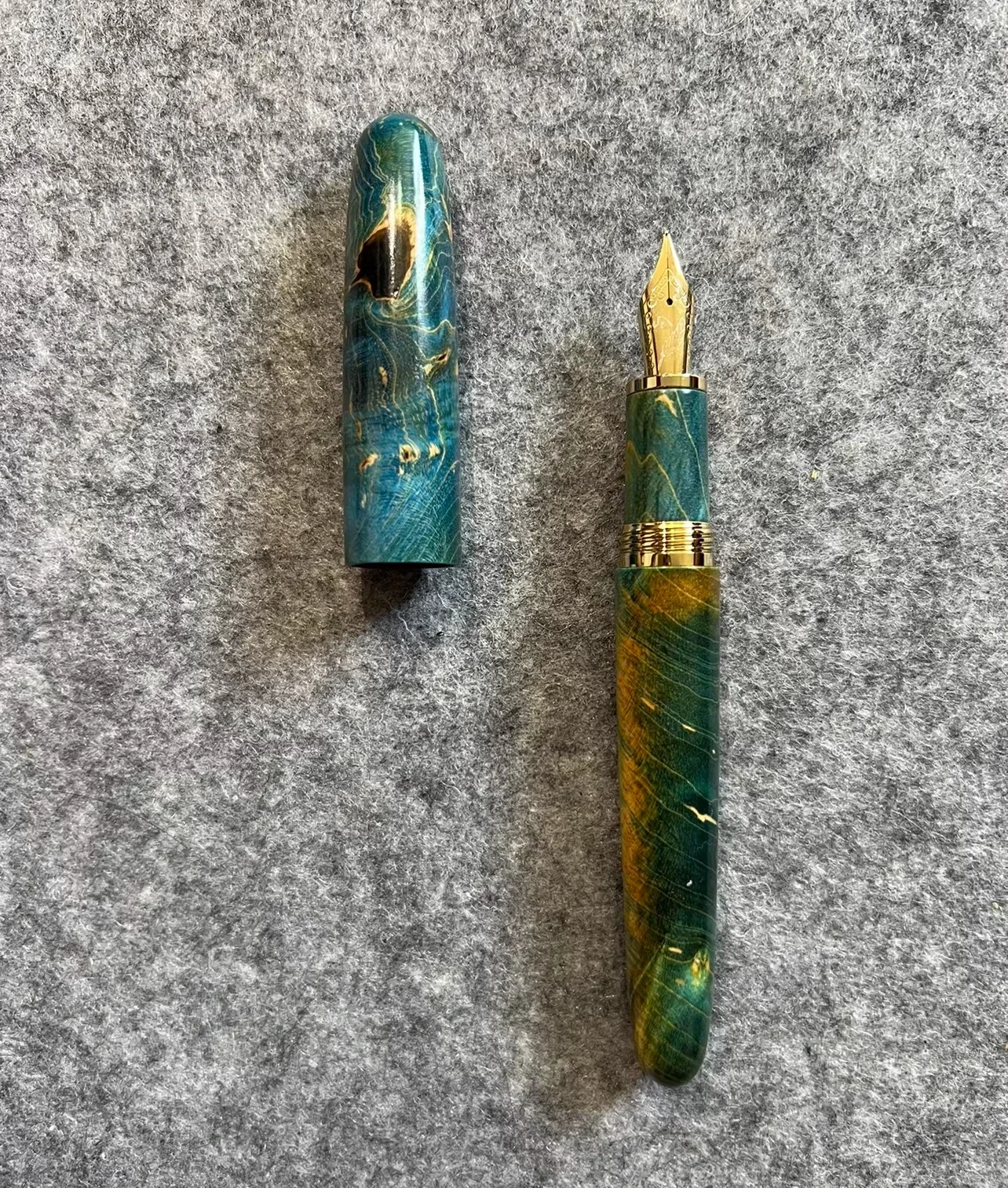 Hot New Double Layer 3.0mm Extra Thick Long Knife Fountain Pen Hand-polished Stacked Nib Pen Layer 4.0mm Long Blade Grinder