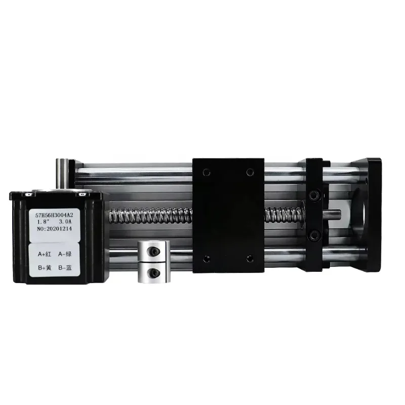 Módulo de guía lineal Mesa Deslizante Eje Z Viaje de escenario 50-500 mm Carril de 12 mm Actuador lineal de tornillo de bola SFU1204 para Cnc