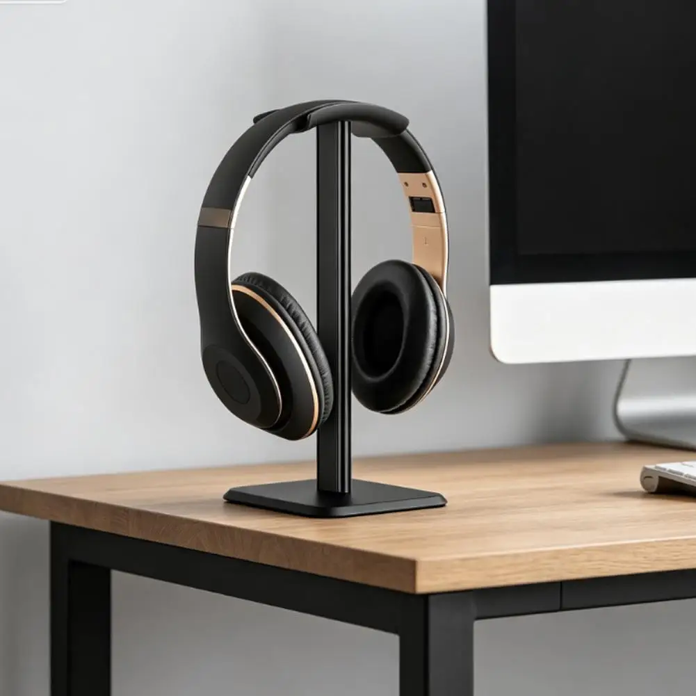 Universal Modern Desktop Headphone Stand Desktop Headset Holder Anti Slip Display Rack For Gaming Headphones Earphones - view 4