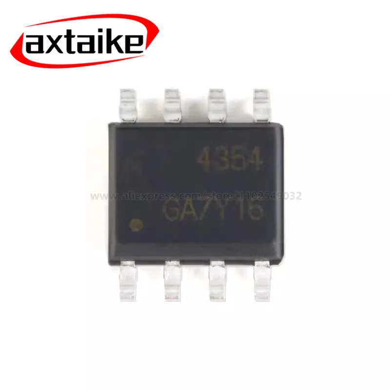 

10Pcs AO4354 4354 SOIC-8 30V 23A SMD IC N-Channel MOSFET