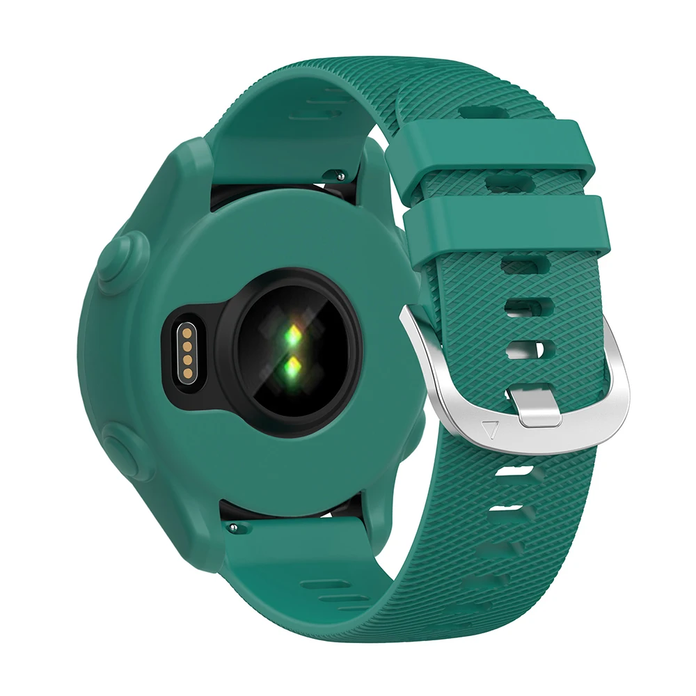 Silikonarmband + Schutzhülle für Garmin Forerunner 255 265, Ersatz-Uhrenarmband – Detail 18