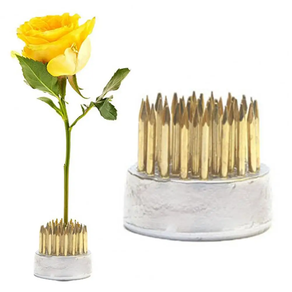 Portable Flower Arrangement Holder Reliable 7 Sizes Excellent Flower Arrangement Frog Pin Flower Fixed Tool