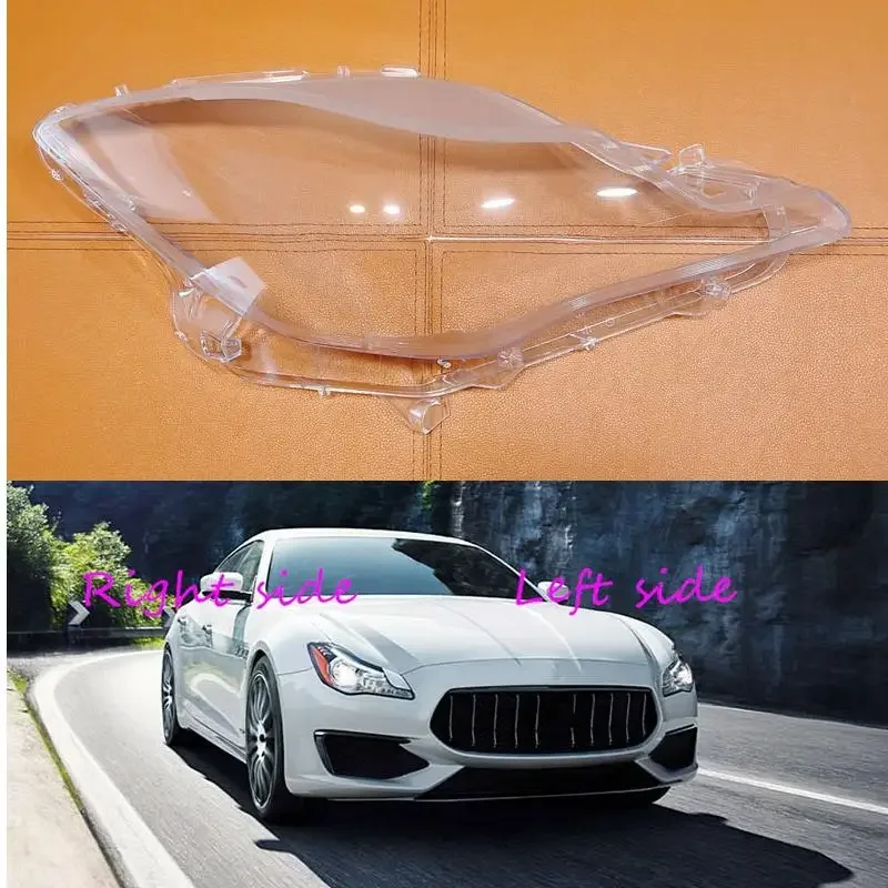 

For Maserati Quattroporte 2013 2014 2015 2016 17 Car Headlamp Lens Headlight Shell Replacement Headlight Cover Headlight Glass