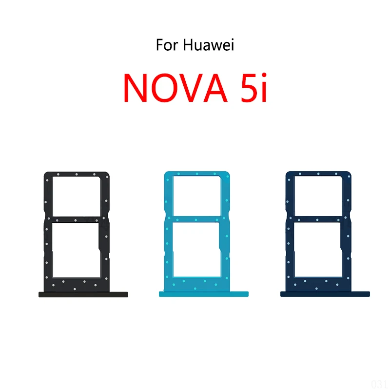 SIM Card Slot Tray Holder Sim Card Reader Socket For Huawei Nova 5i / P20 Lite 2019