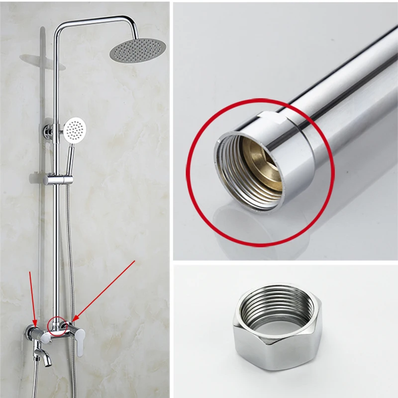 Faucet Accessor Rain Shower Faucet Adapter Water Inverted Screw Mixing Valve Bath Purifier Aerators Connector Kitchen Tap Part