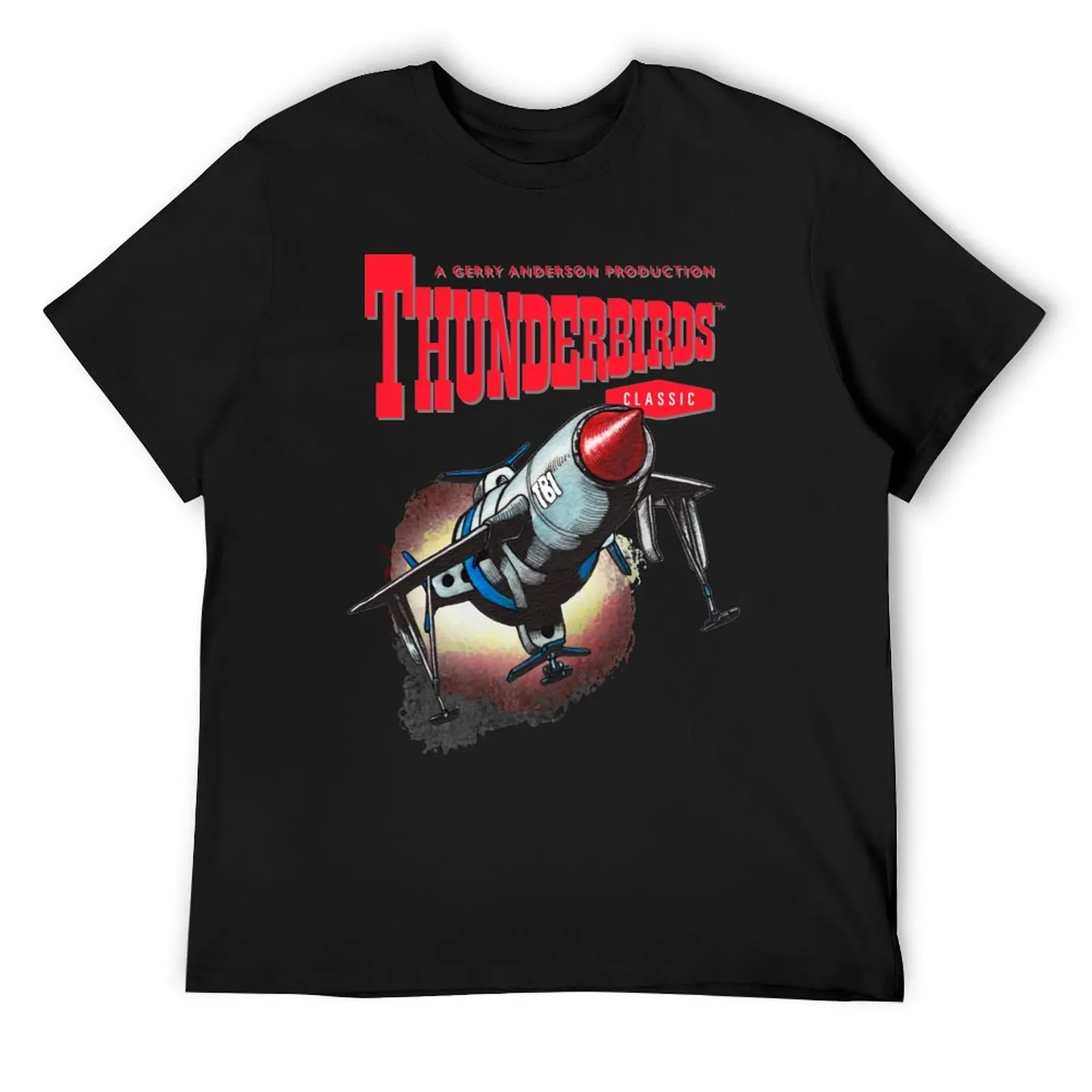 

My second piece of Gerry Anderson Thunderbirds fan art. T-Shirt tops graphics oversized mens clothing