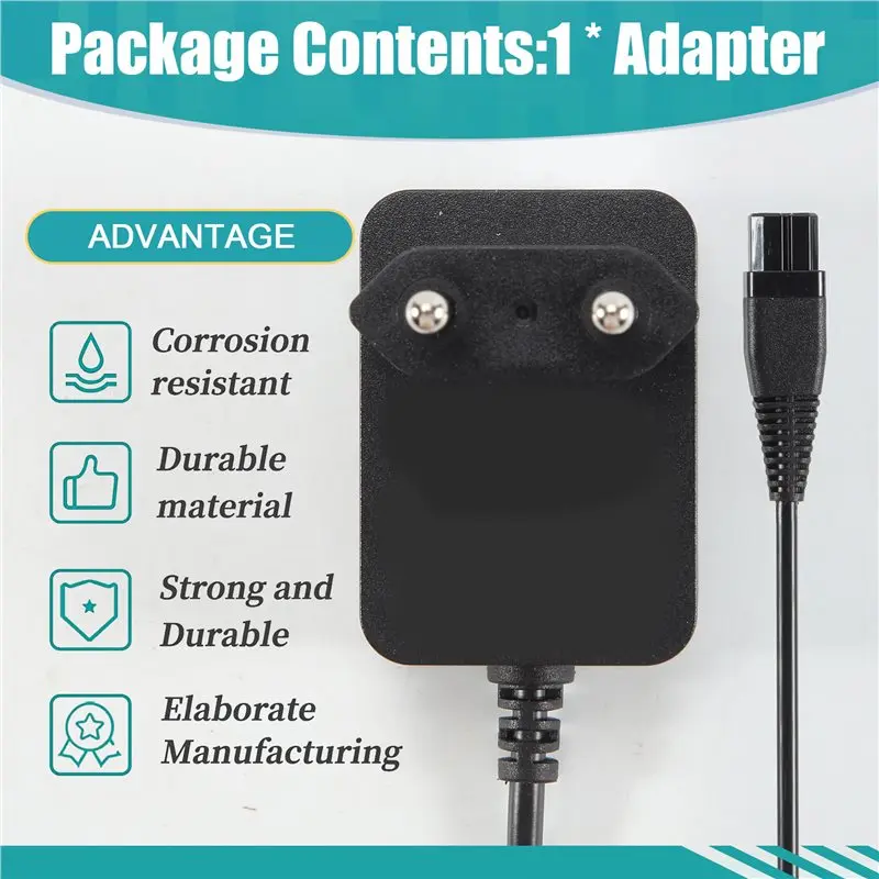 B51CNEW! Adapter For JRL 2020C/2020T For Barbers P800 Electric Shaver Hair Clipper Parts EU Plug
