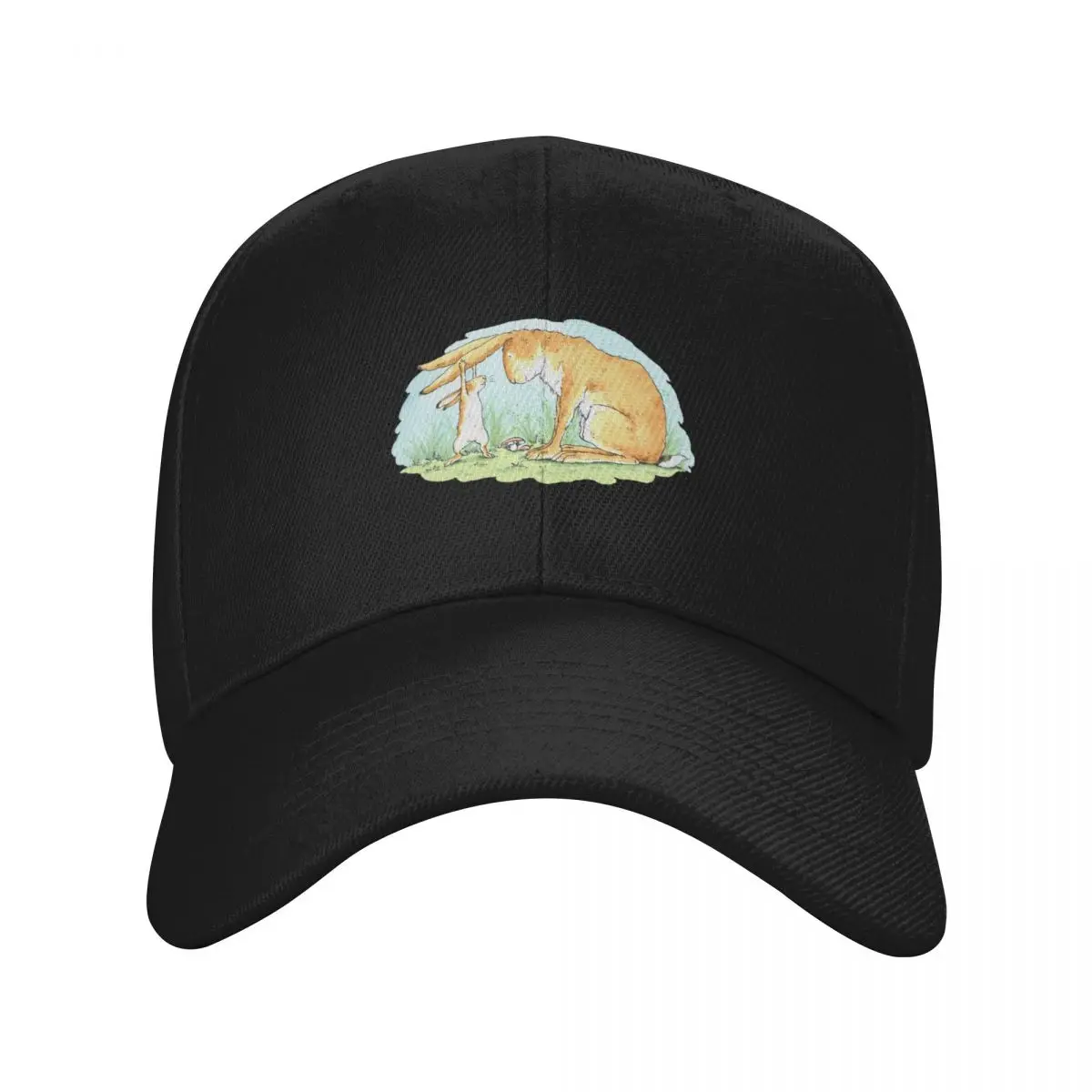 

Guess How Much I Love You classic rabbit illustration \t Baseball Cap |-F-| New Hat Rugby Luxury Brand Men's Caps Women's