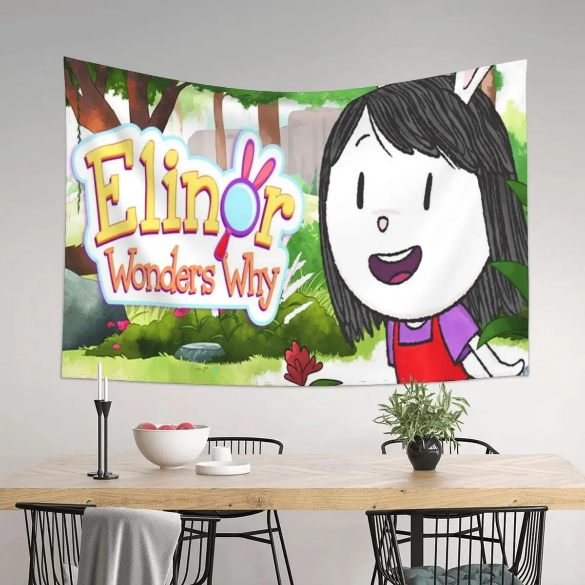 

Elinor Wonders Why Birthday Family Shirts,Elinor Wonders Why Birthday Family Shirt Tapestry On The Wall Tapestry