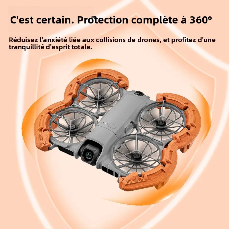 Image 3: Couvercle de protection d'hélice pour pièces de Drone DJI NEO 2, protecteur flottant EVA, anneau Anti-Collision, accessoires de Drone