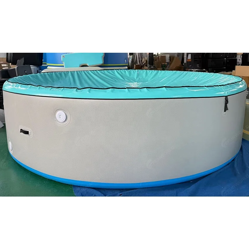 

Drop Stitch Inflatable Swimming Pool Outdoor Pool Water Park Folding Pool Amusement Park Use