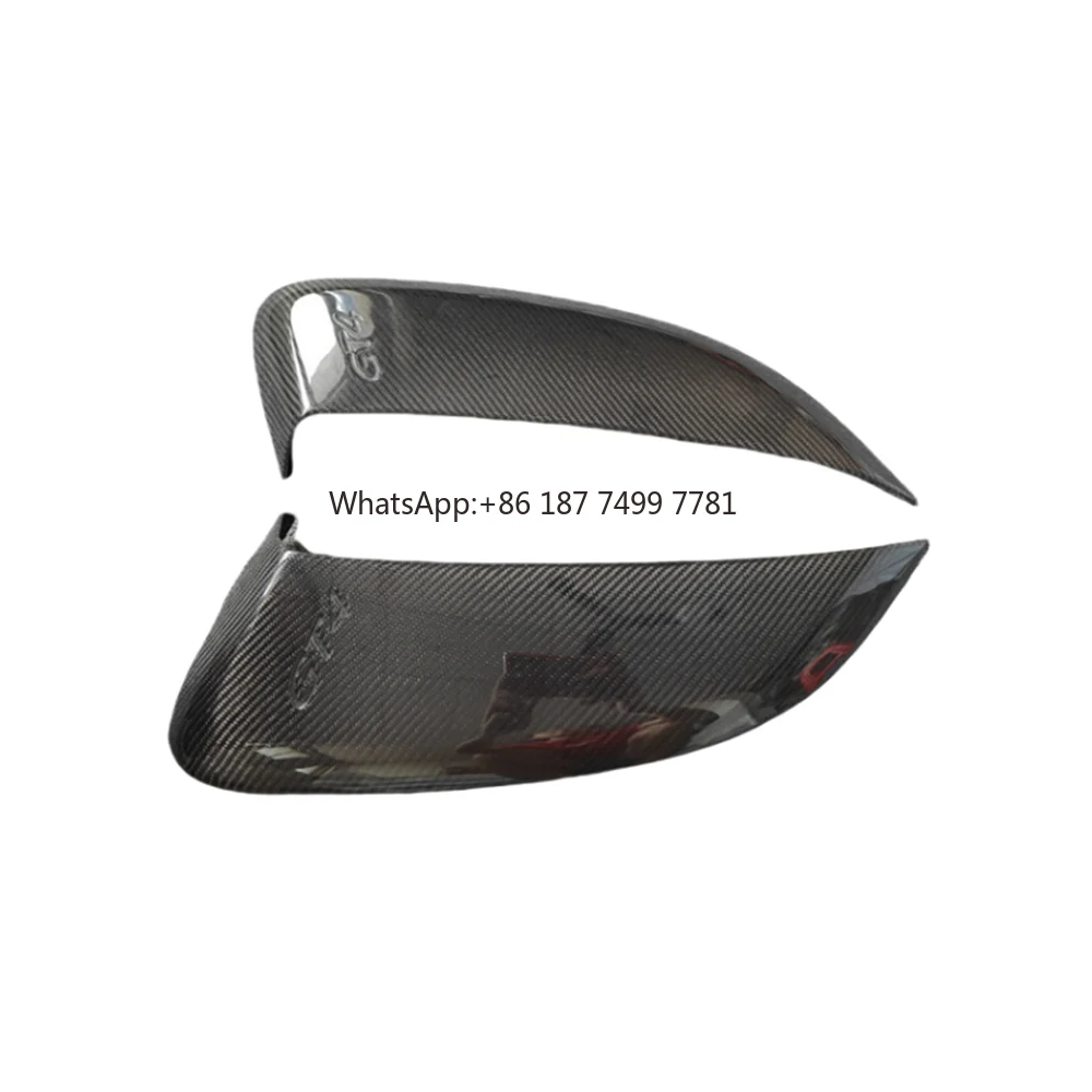 

Used for . 718 Boxster . GT Style Carbon Fiber Body Kit Mudguard Side air Intake Ventilation Cover Decoration