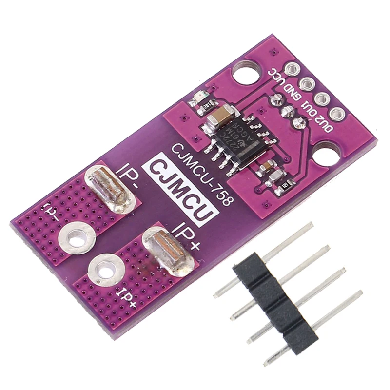 

ACS758LCB ACS758LCB-050B-PFF-T CJMCU-758 Hall Current Sensor Current Module NEW Diy Kit Electronic PCB Board Module