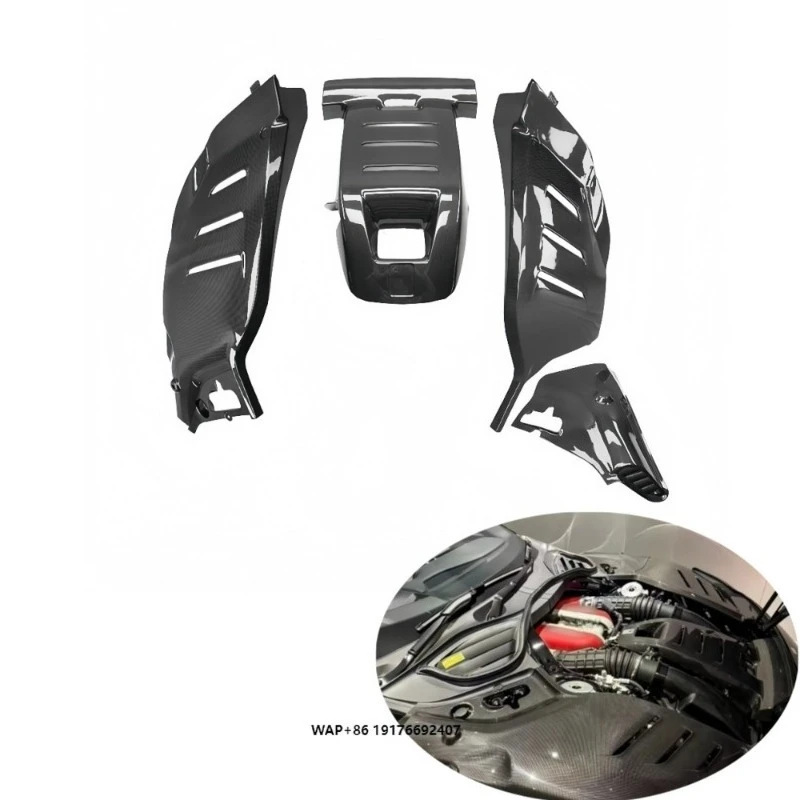 Hot Selling OEM Style Dry Carbon Fiber Engine Hood Suitable for Purosangue