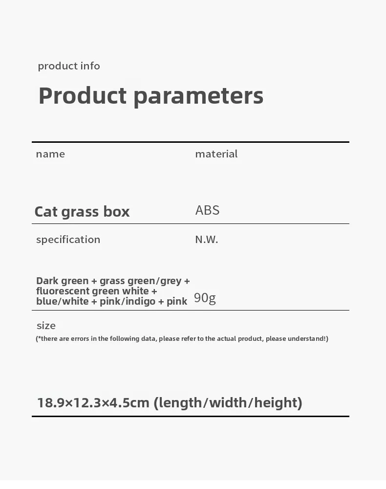 Heimtierbedarf, Katzensnacks, Katzenpflanzung, Hydrokulturbox, Katzengras, Topf, hydroponische Katzengrasbox – Detail 1