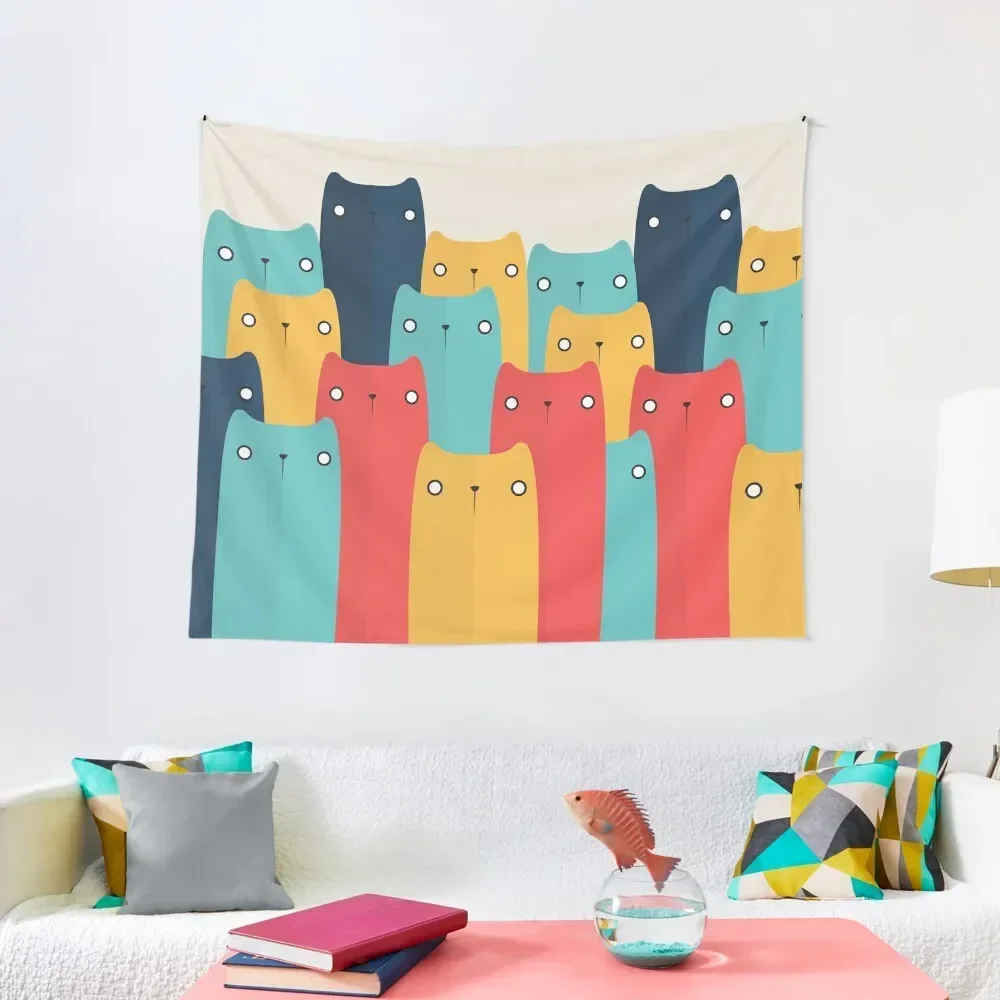 

Cats Tapestry Wall Decor Hanging Carpet On The Wall Room Decorator Tapestry