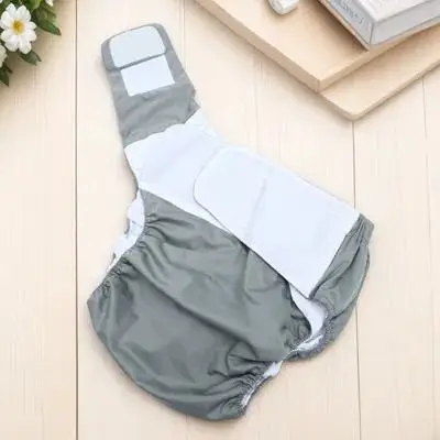 

1Pcs Tape Cloth Diaper for Adults Adjustable Waterproof Washable Reusable Soft Absorbent Liner for Elderly Incontinence