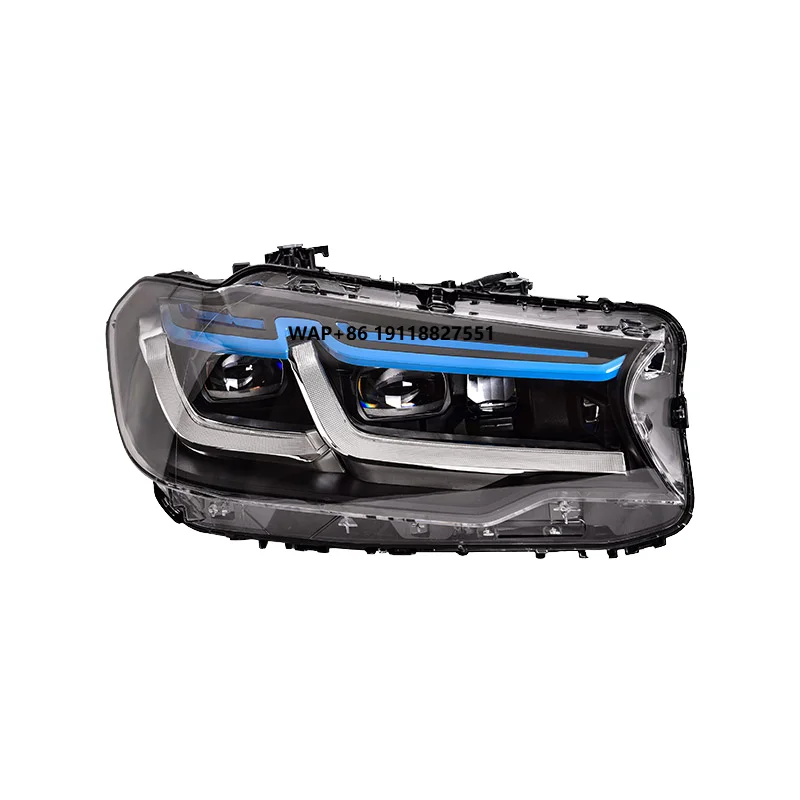 

Car Styg Head Lamp for 5-series G38 Headlights 2018-2020 G30 LED Headlight Projector Lens DRL Auto Accessories