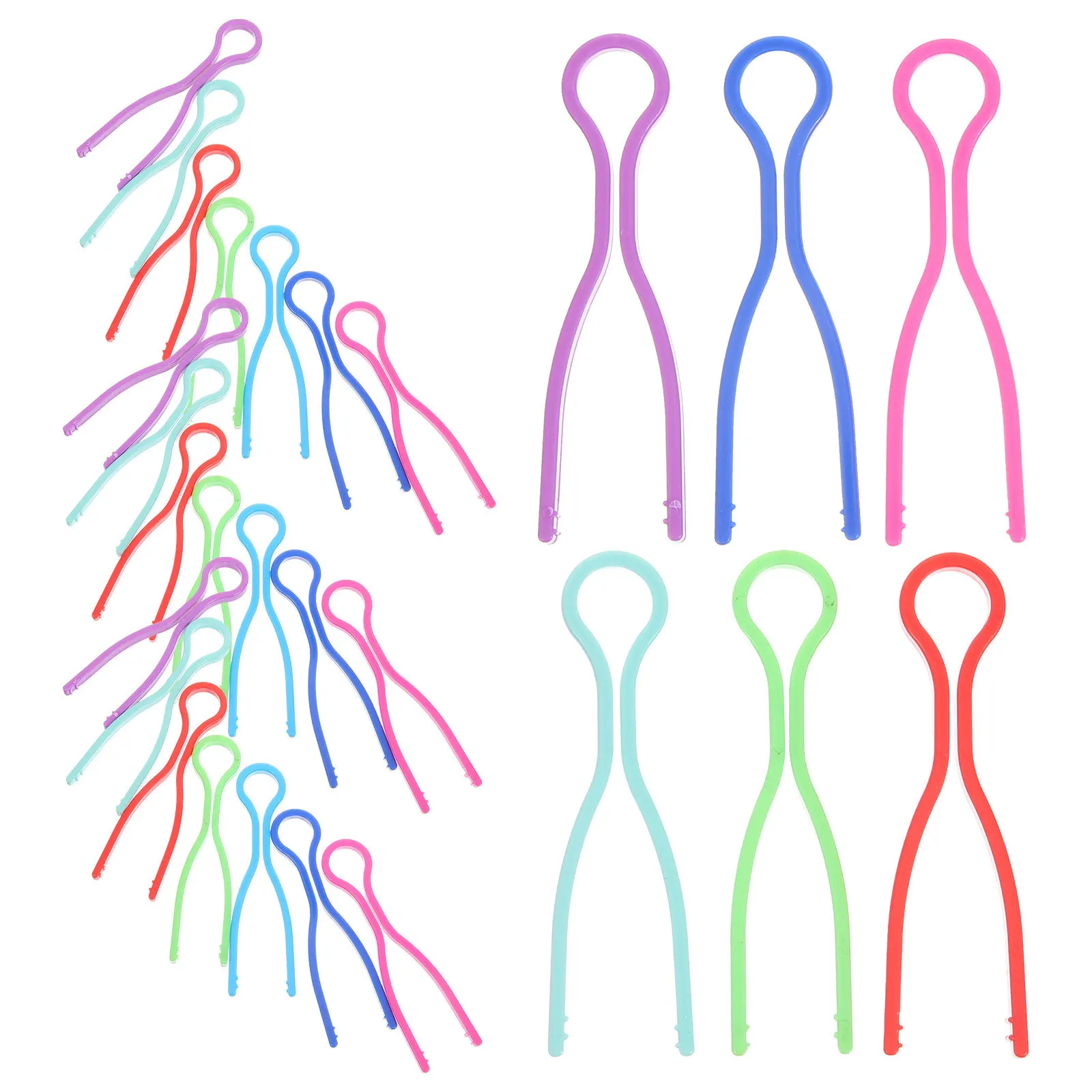 50 قطعة مقاطع بكرة صغيرة الملونة المثبتات الخياطة أداة اكسسوارات لتنظيم البكرات والخيوط اللحف DIY بها بنفسك