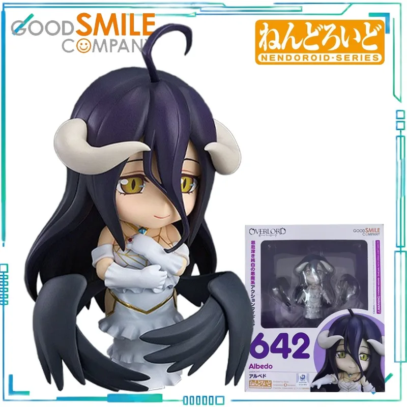 

GSC Genuine NENDOROID-SERIES OVER LORD Anime Model Toys Albedo and Ainz Ooal Gown Collectibles of Finished Movable Models Gift