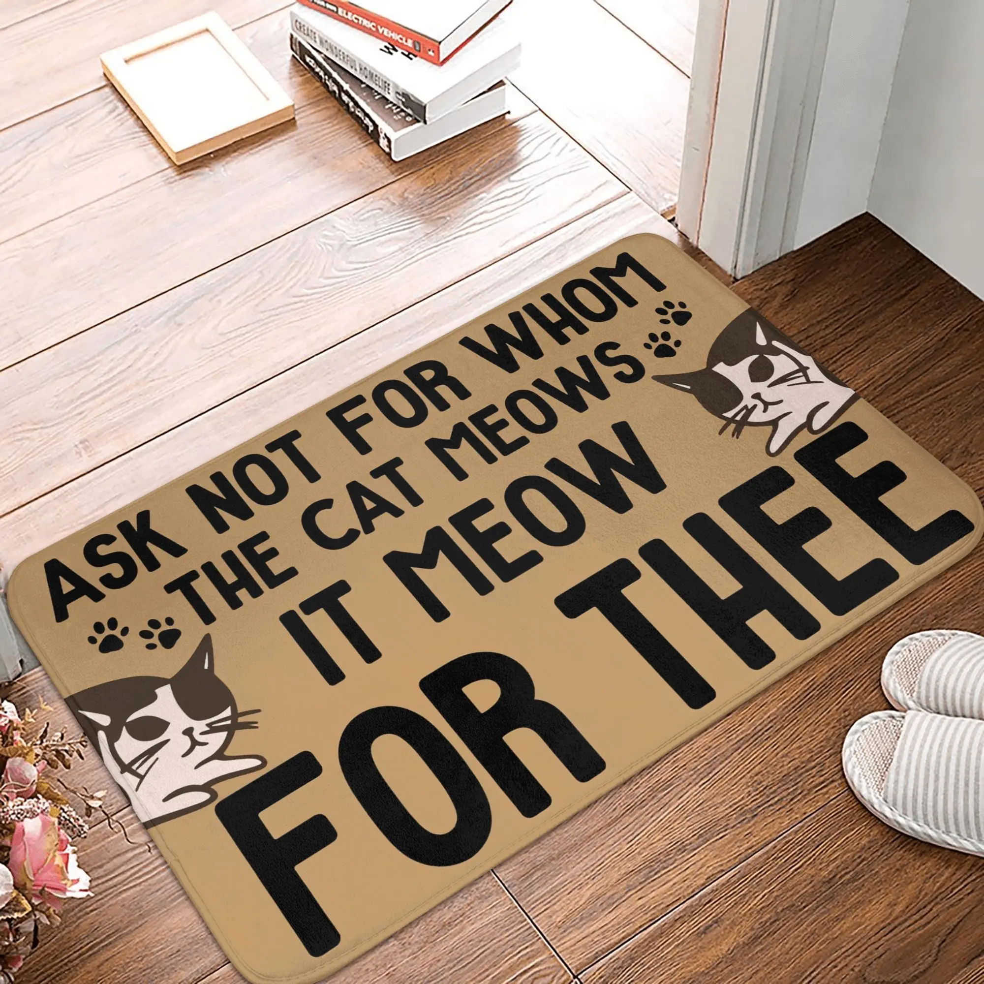 Cute Cat Welcome Fu…