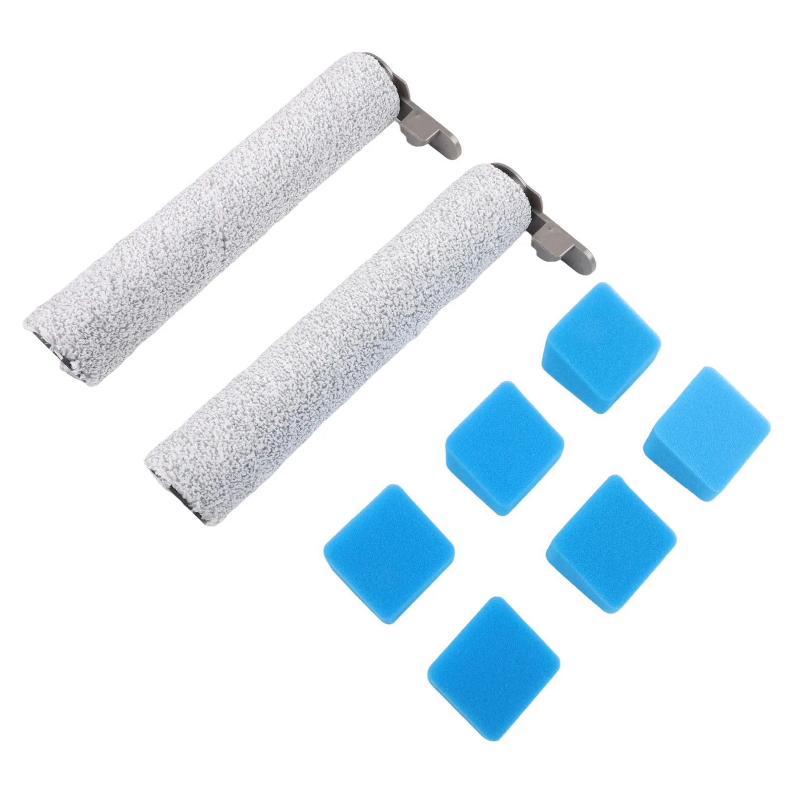 Main Side Brush Kit Roller Brush Filters Multi-Piece Set Nylon Filtration Plastic Material Versatile Usage As Shown